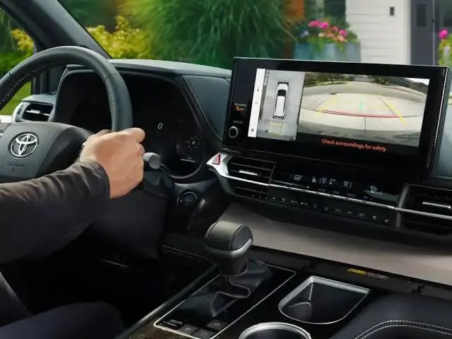 Driver at the wheel